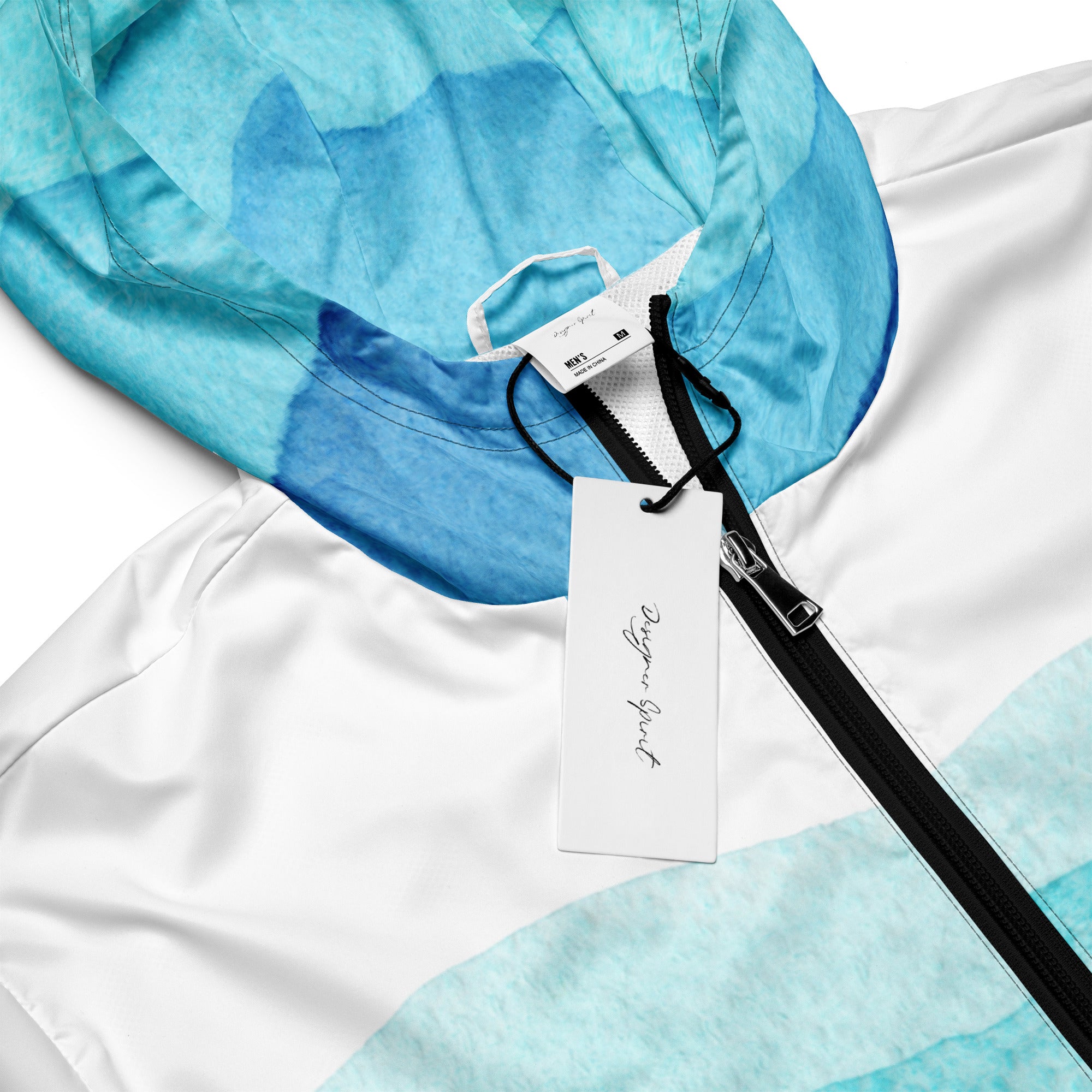 Ocean Blue Windbreaker