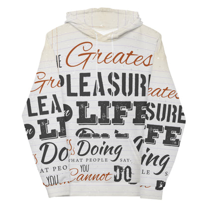 The Greatest Pleasure Hoodie