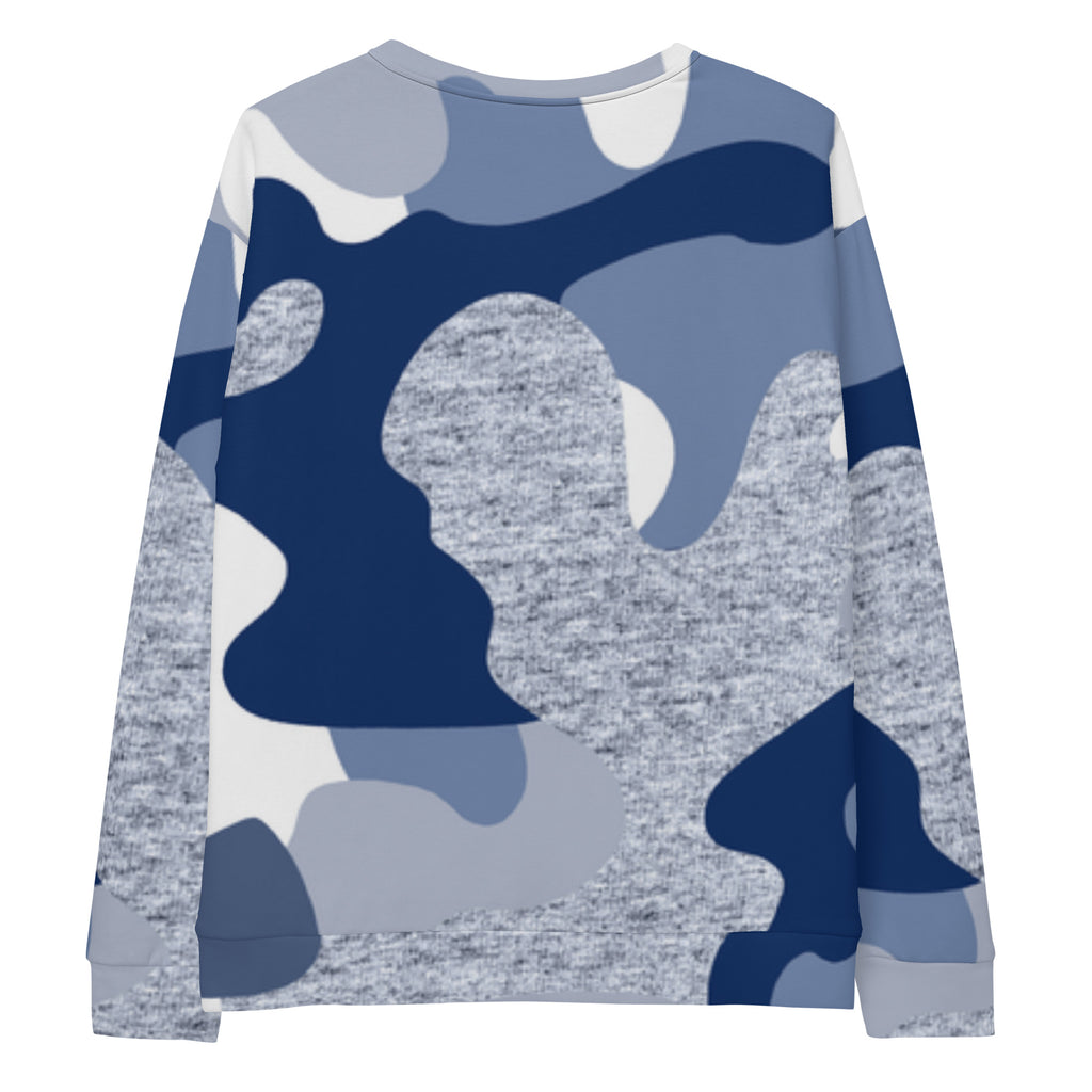 Men's Blue Camo Sweatshirt