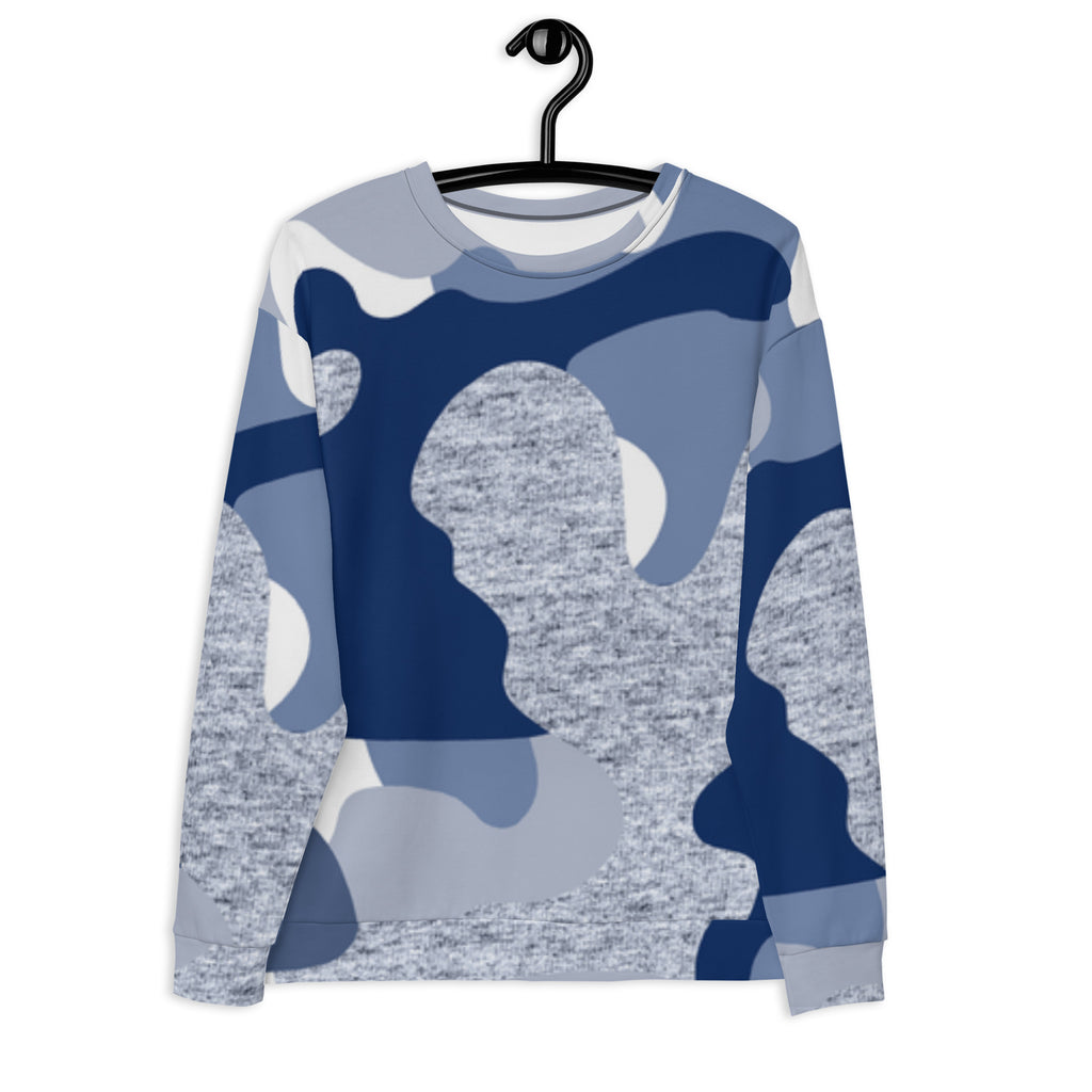 Men's Blue Camo Sweatshirt