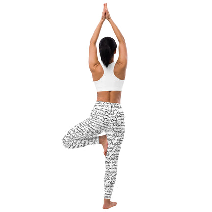 Signature Print Yoga Leggings