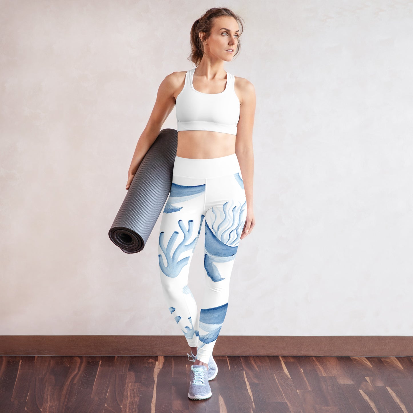 Blue Dolphin Yoga Leggings