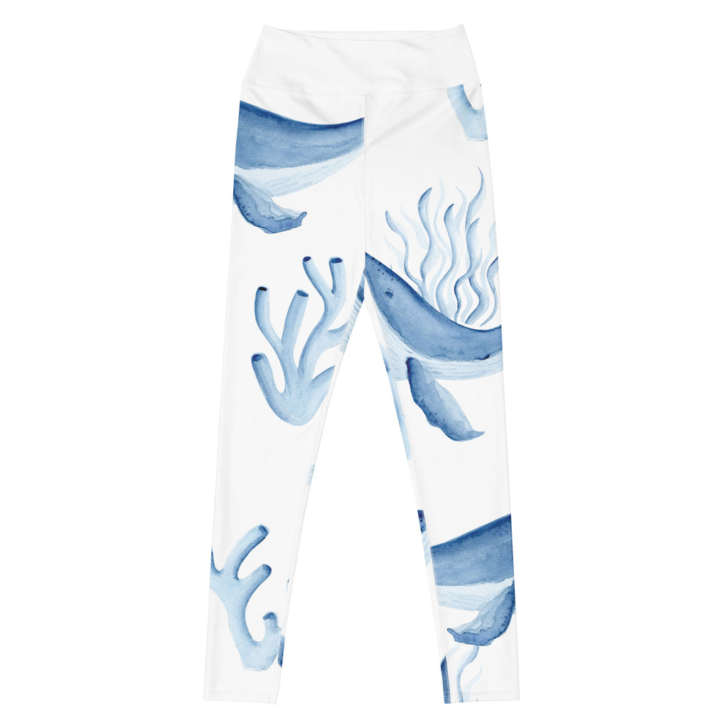 Blue Dolphin Yoga Leggings