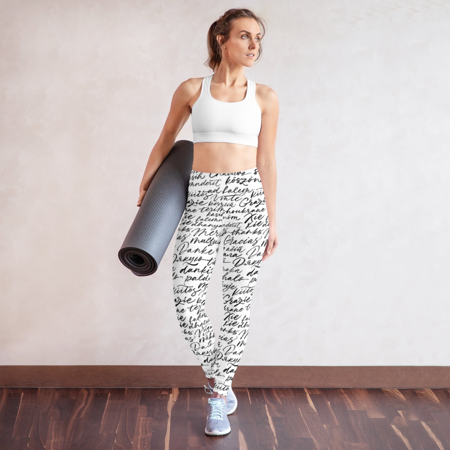 Signature Print Yoga Leggings