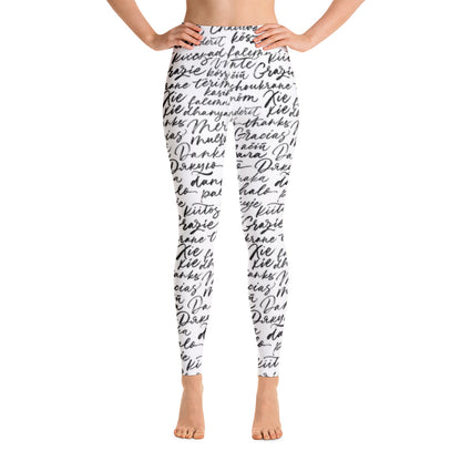 Signature Print Yoga Leggings