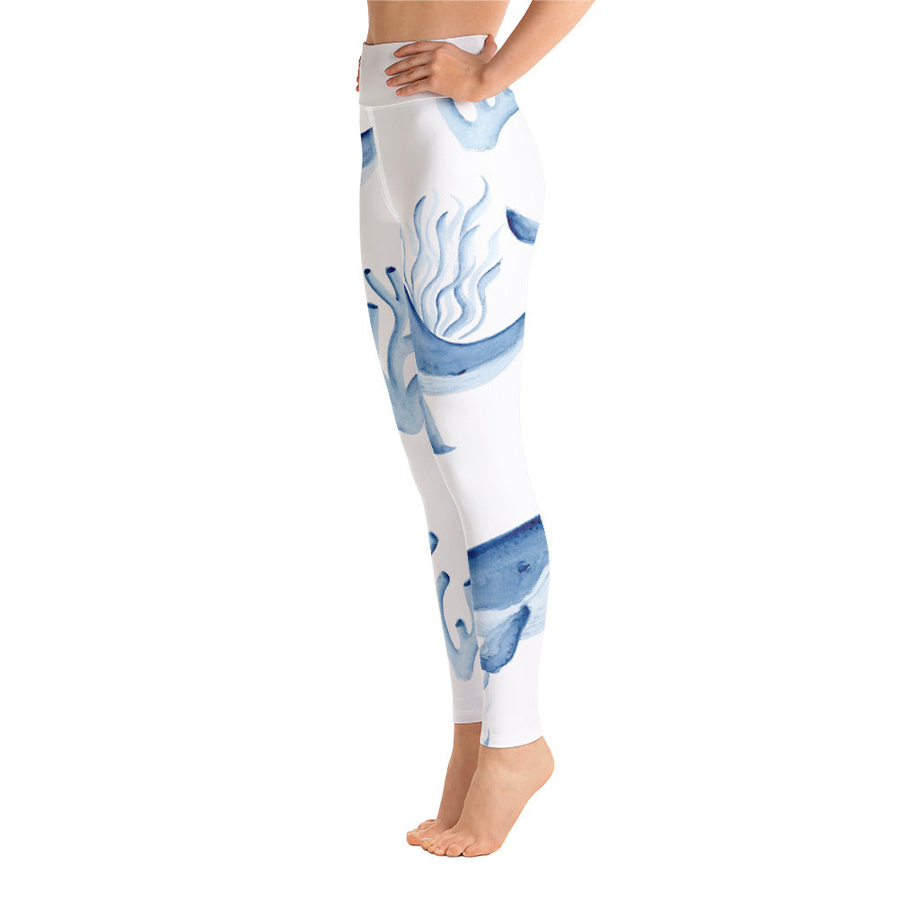 Blue Dolphin Yoga Leggings