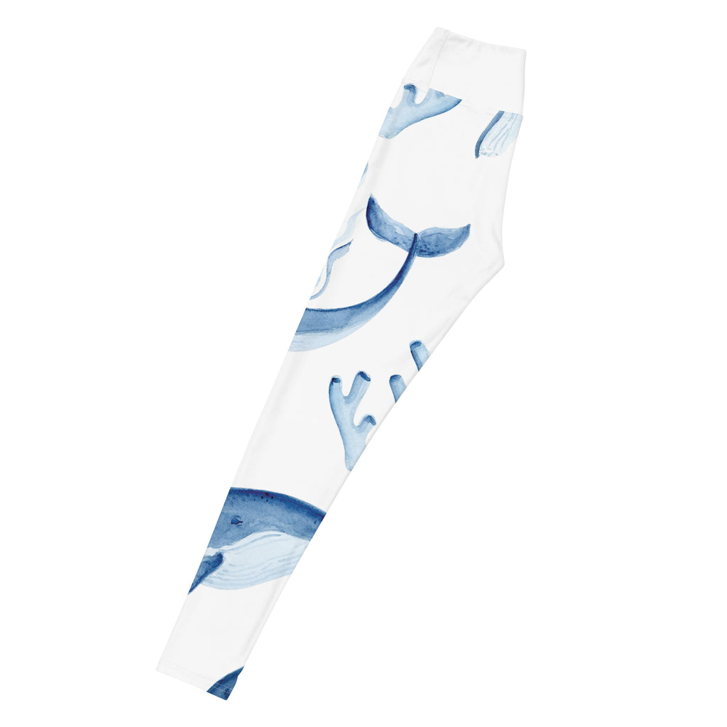 Blue Dolphin Yoga Leggings