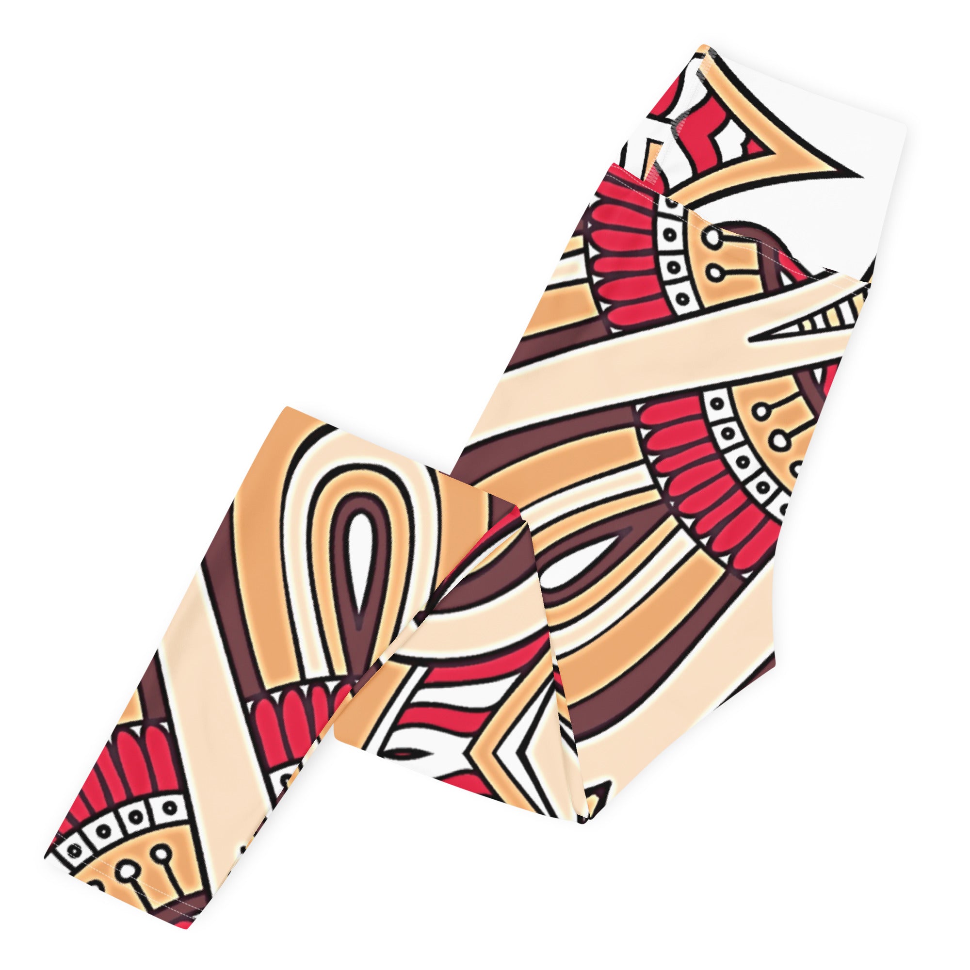 Vintage Print Yoga Leggings