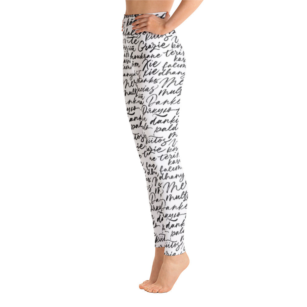 Signature Print Yoga Leggings