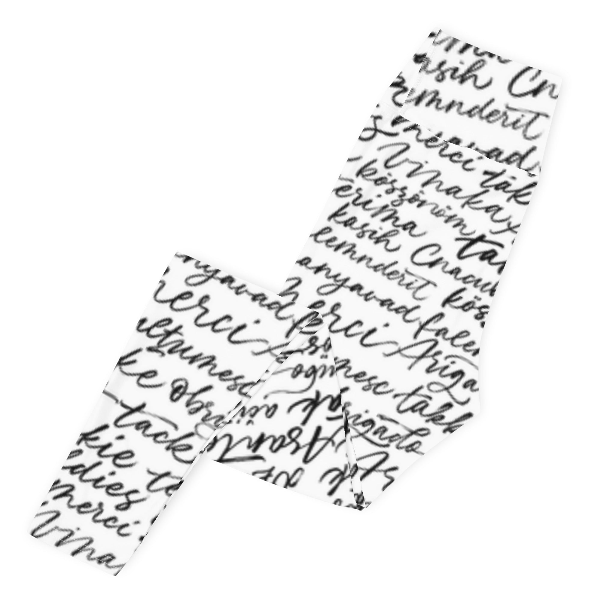 Signature Print Yoga Leggings