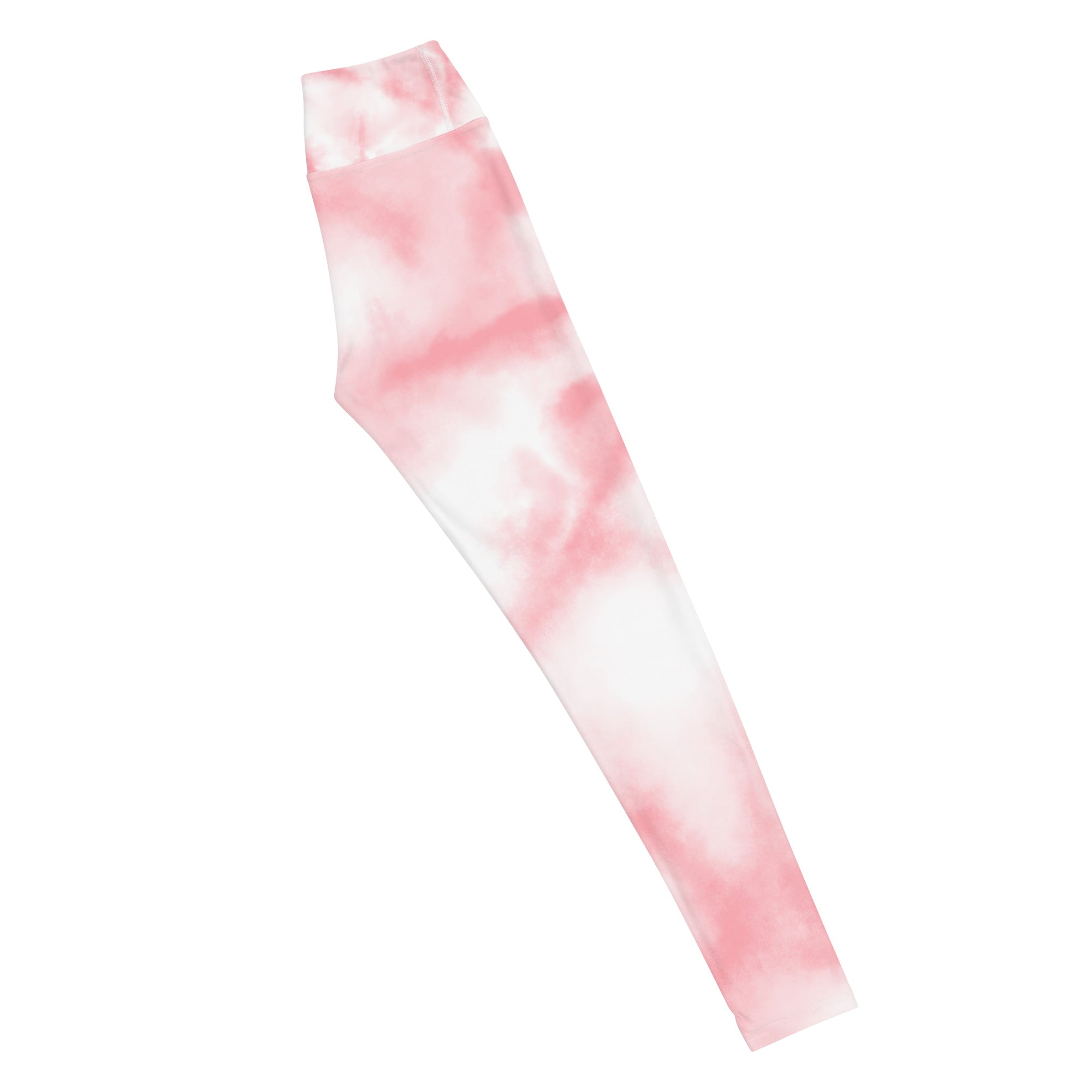 Pink Tie Dye Yoga Leggings