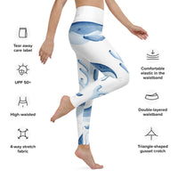 Blue Dolphin Yoga Leggings