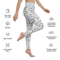 Signature Print Yoga Leggings