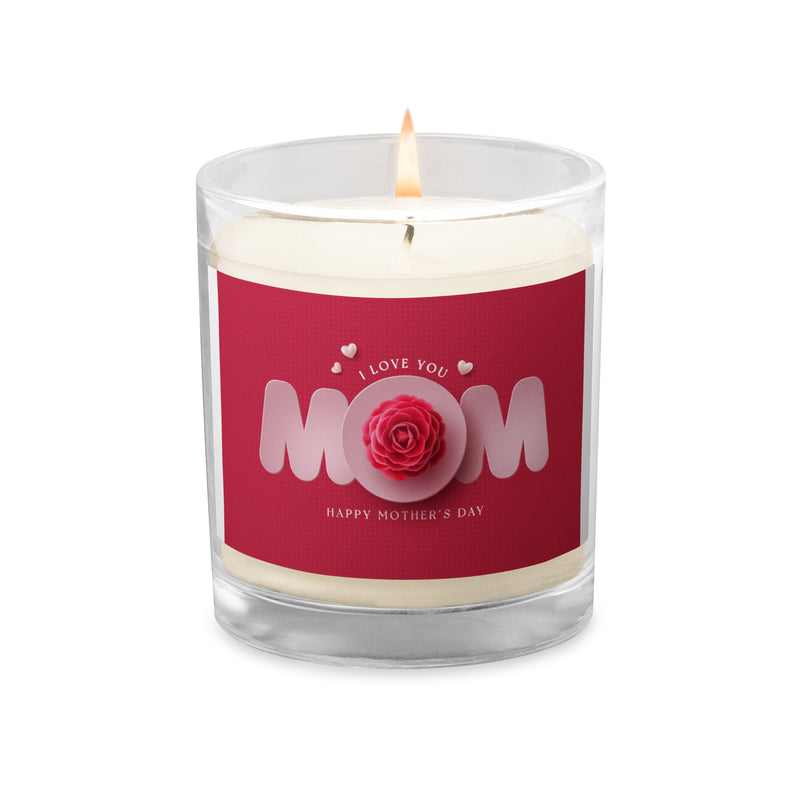 Mother's Day Glass jar soy wax candle
