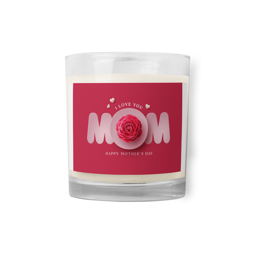 Mother's Day Glass jar soy wax candle