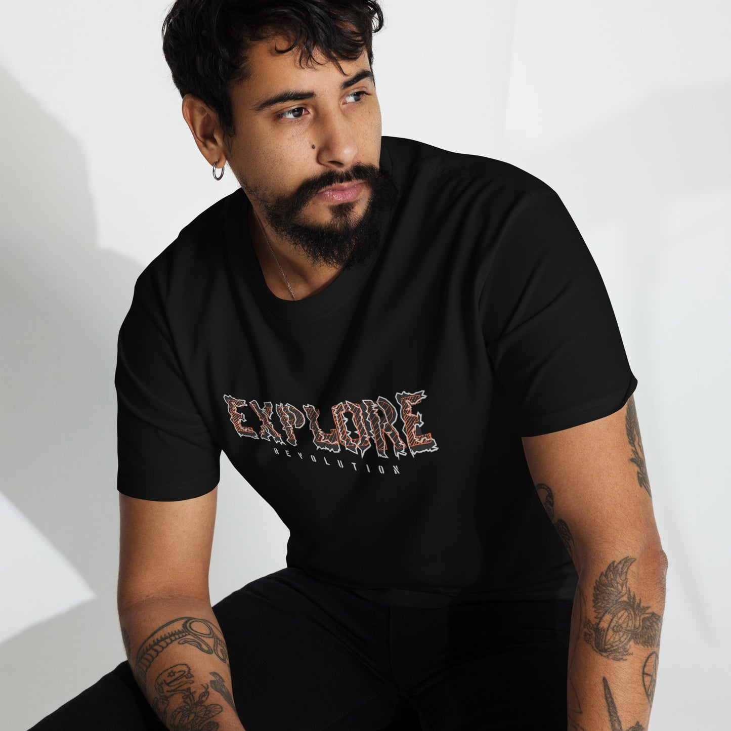 Explore premium heavyweight tee