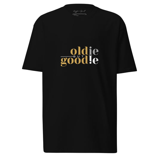 Oldie but Goodie Men’s premium heavyweight tee