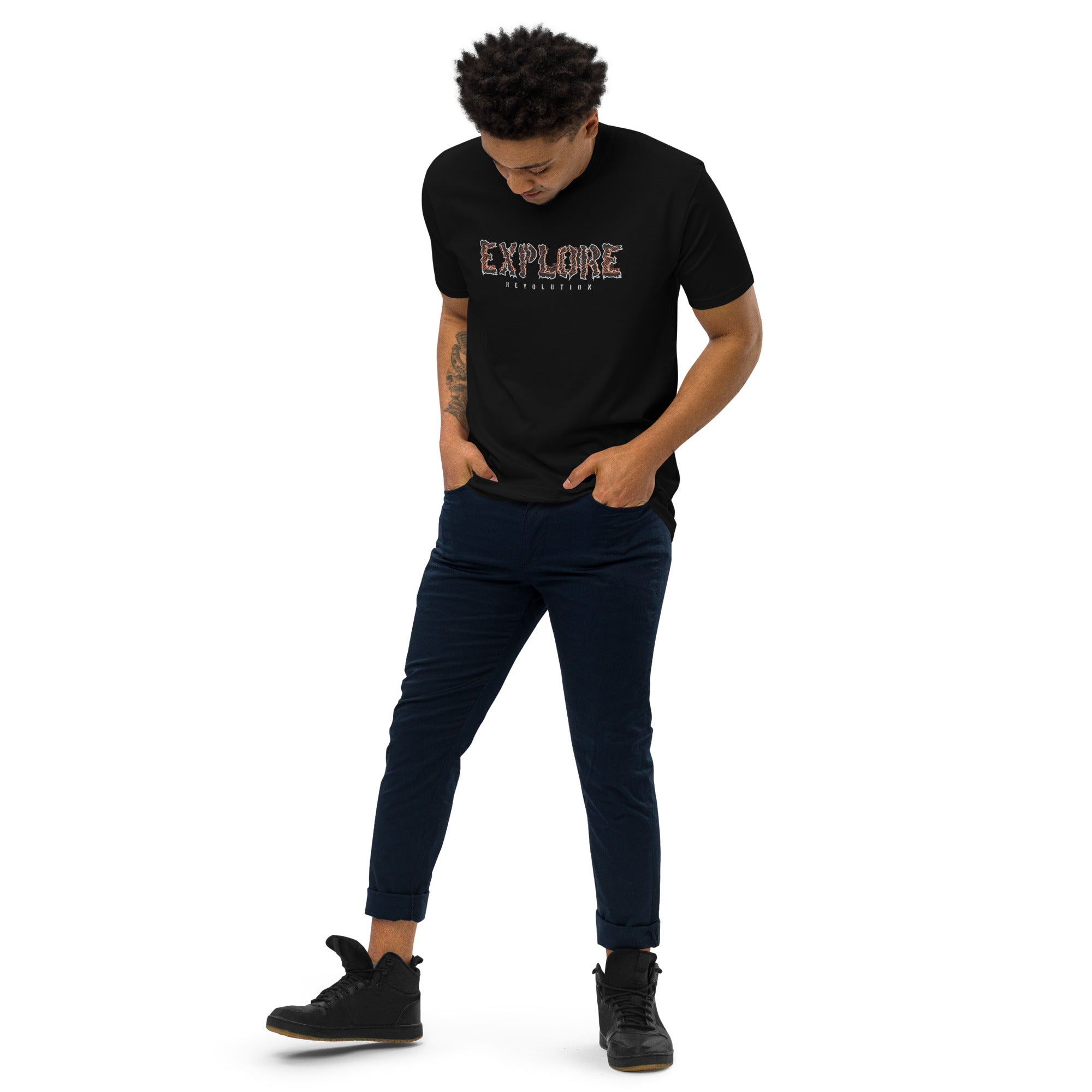 Explore premium heavyweight tee