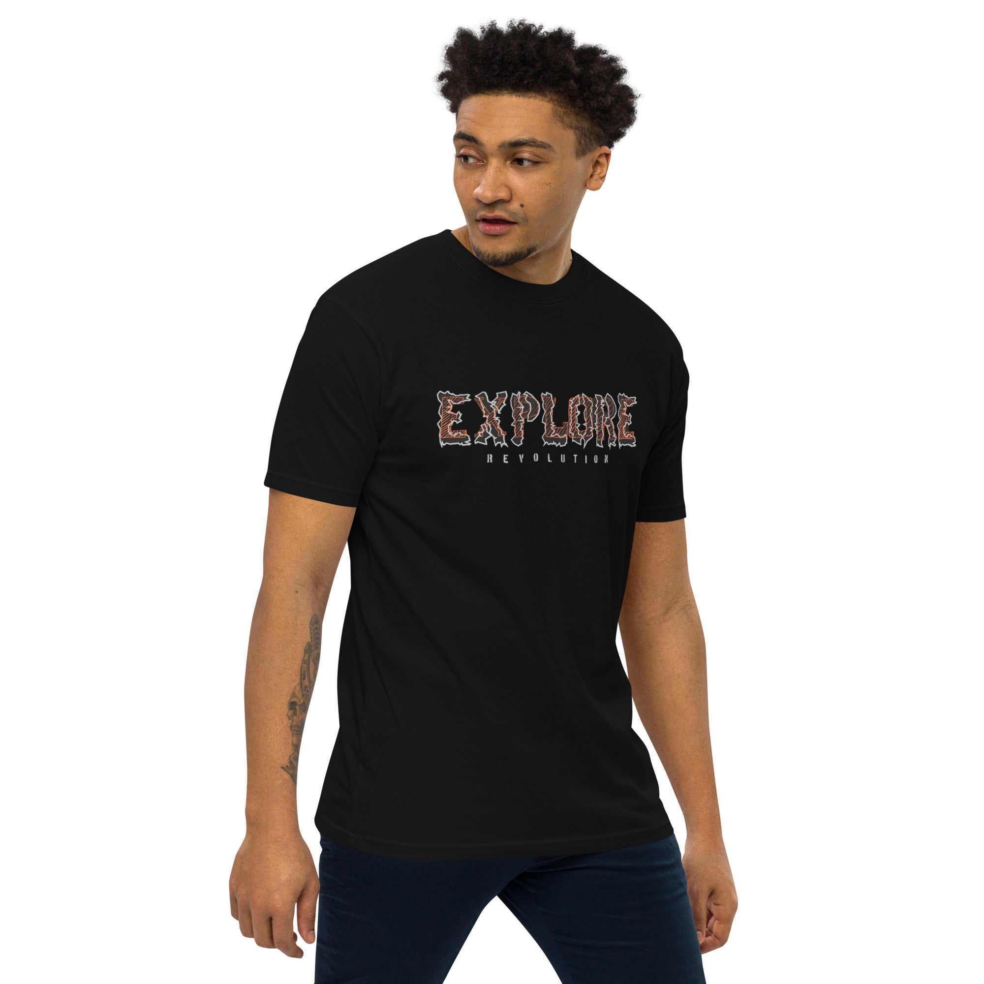 Explore premium heavyweight tee
