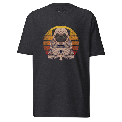 Meditation Dog Premium heavyweight tee