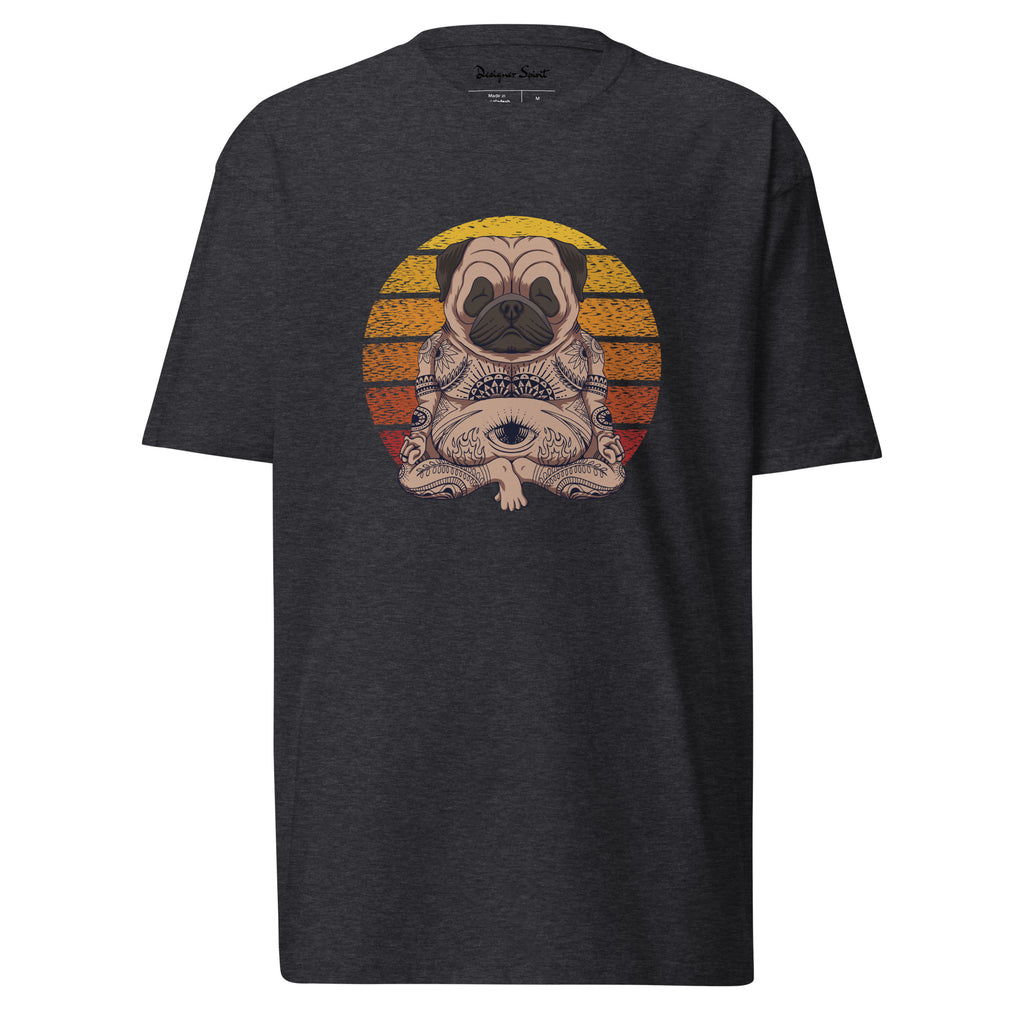 Meditation Dog Premium heavyweight tee