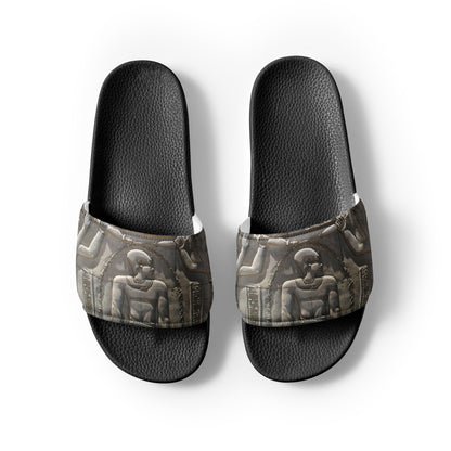 Egyptian Print Men's Slides