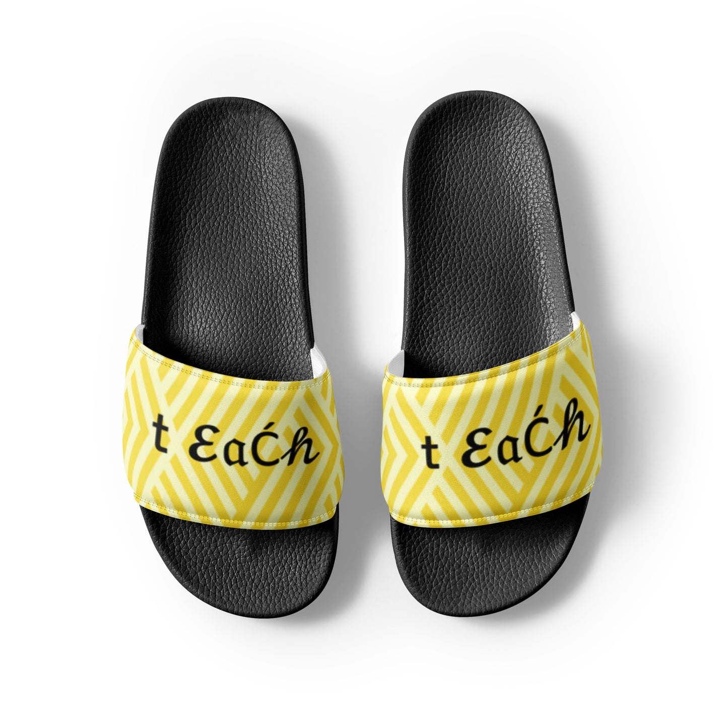 Teach Print Men's Slides