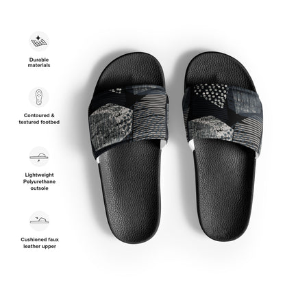 Geo Print Men's Slides