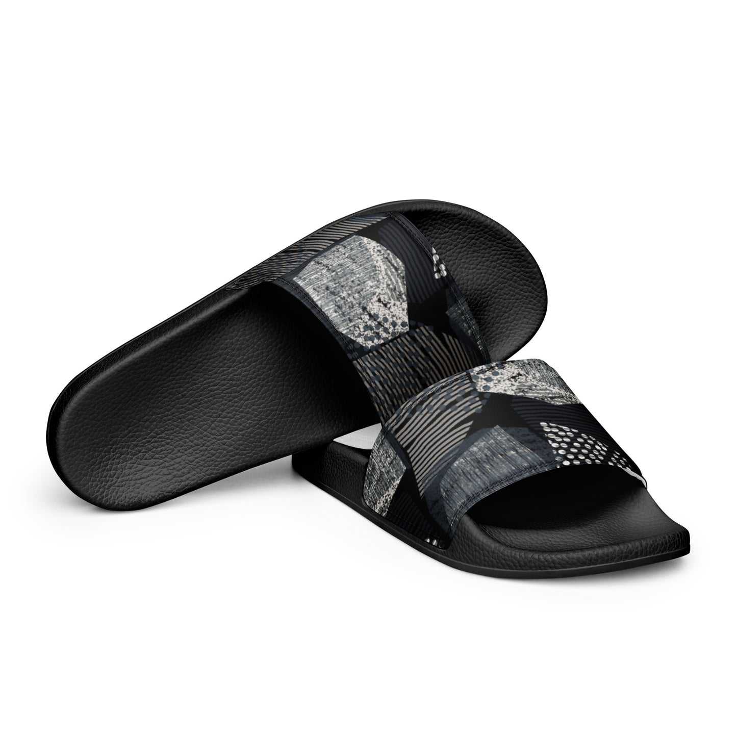 Geo Print Men's Slides