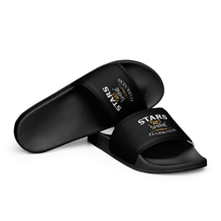 Stars Can't Shine Without Darkness Men's Slides