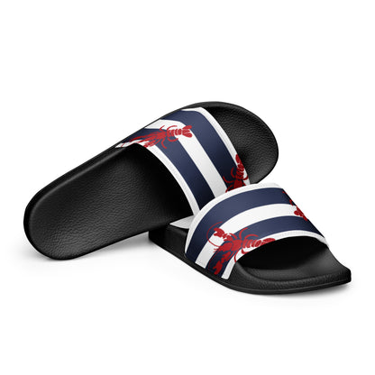 Lobster Print Men's Slides