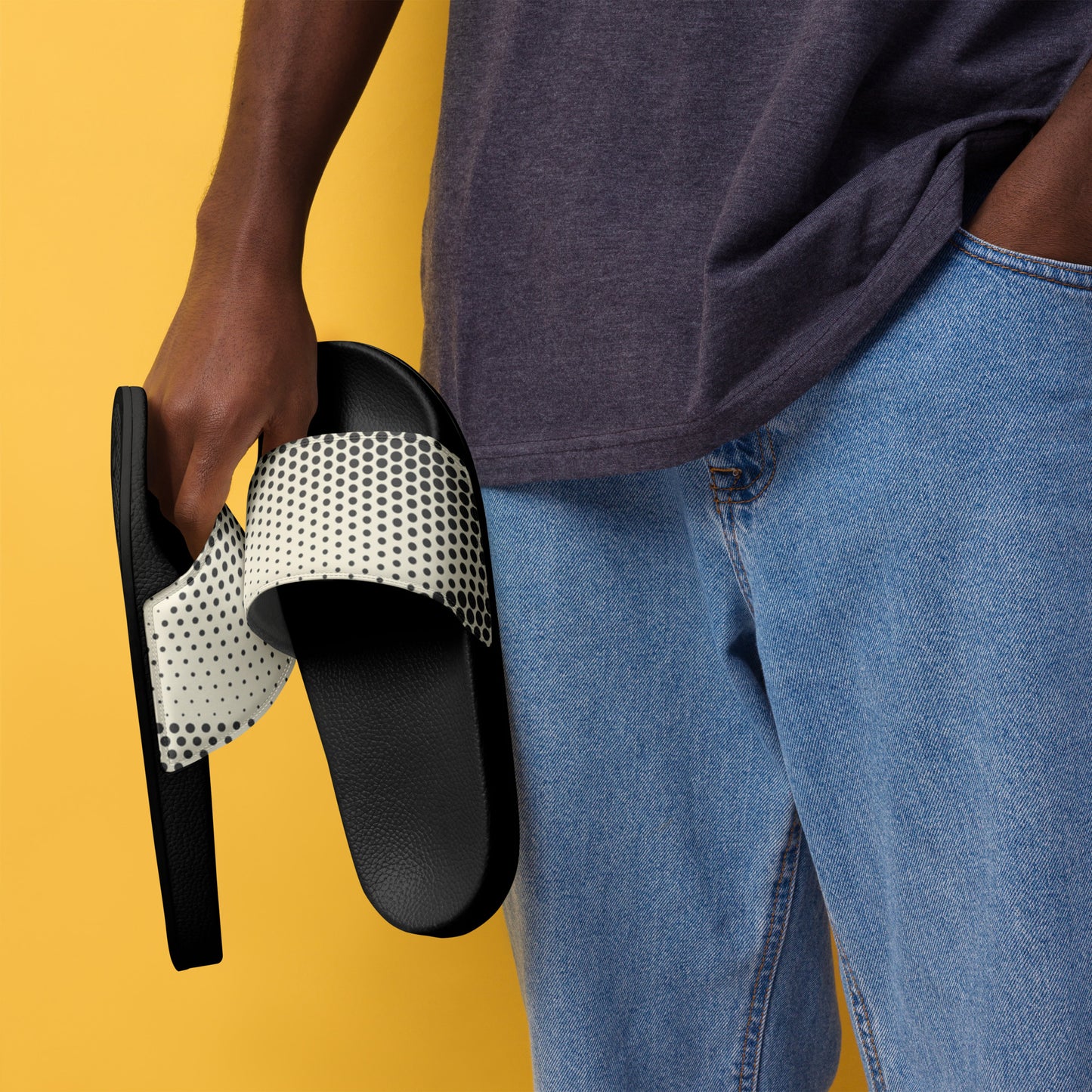 Dot Print Men’s Slides