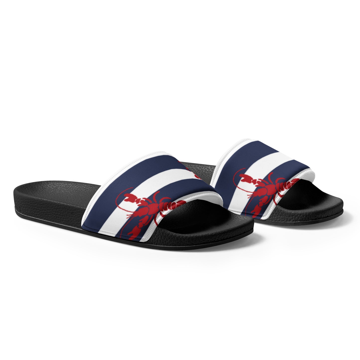 Lobster Print Men's Slides