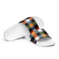 Buffalo Seamless Plaid Print Men’s Slides