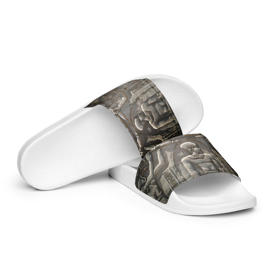 Egyptian Print Men's Slides