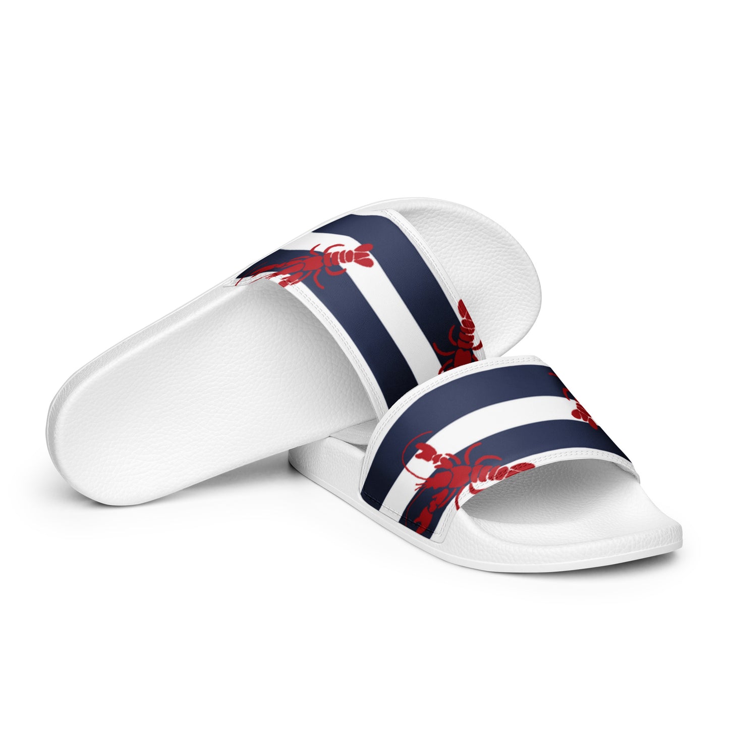 Lobster Print Men's Slides