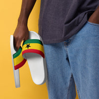 Ghanian Flag Men's Slides