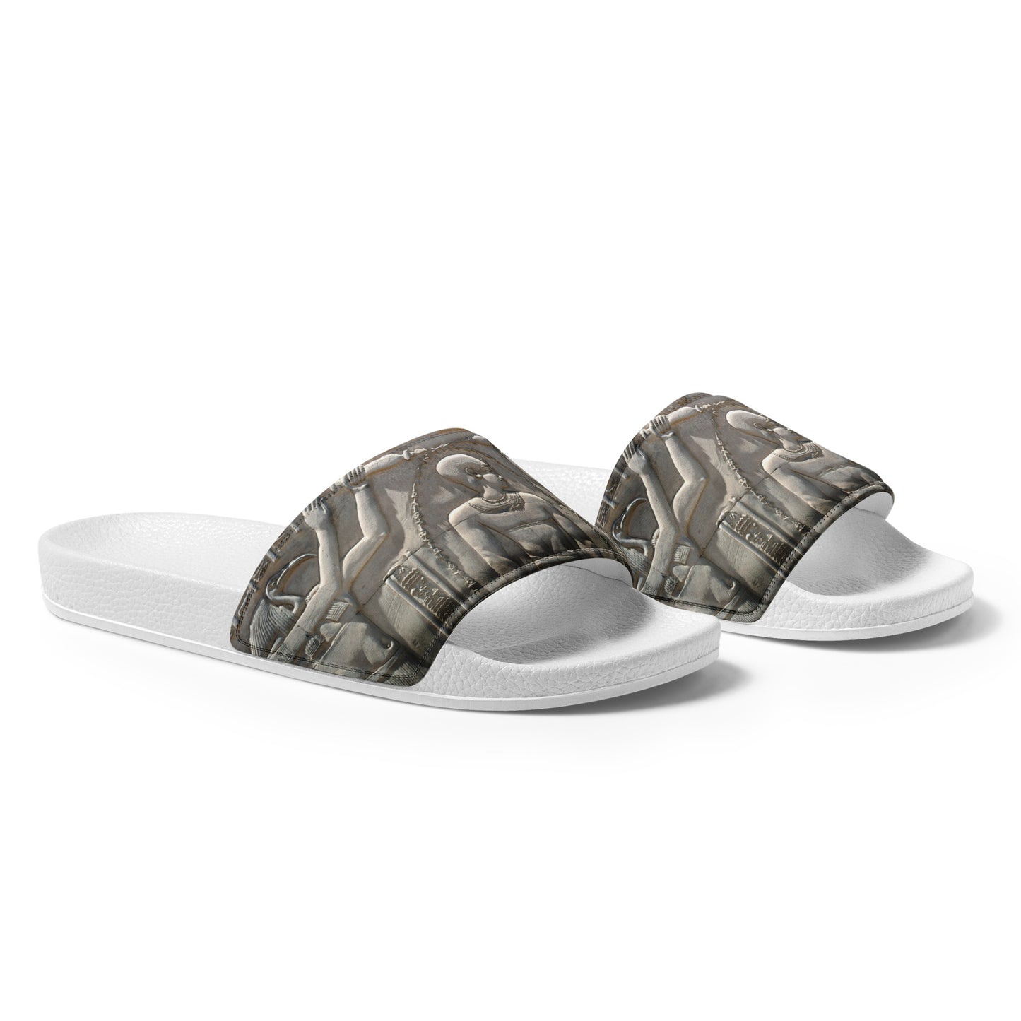 Egyptian Print Men's Slides