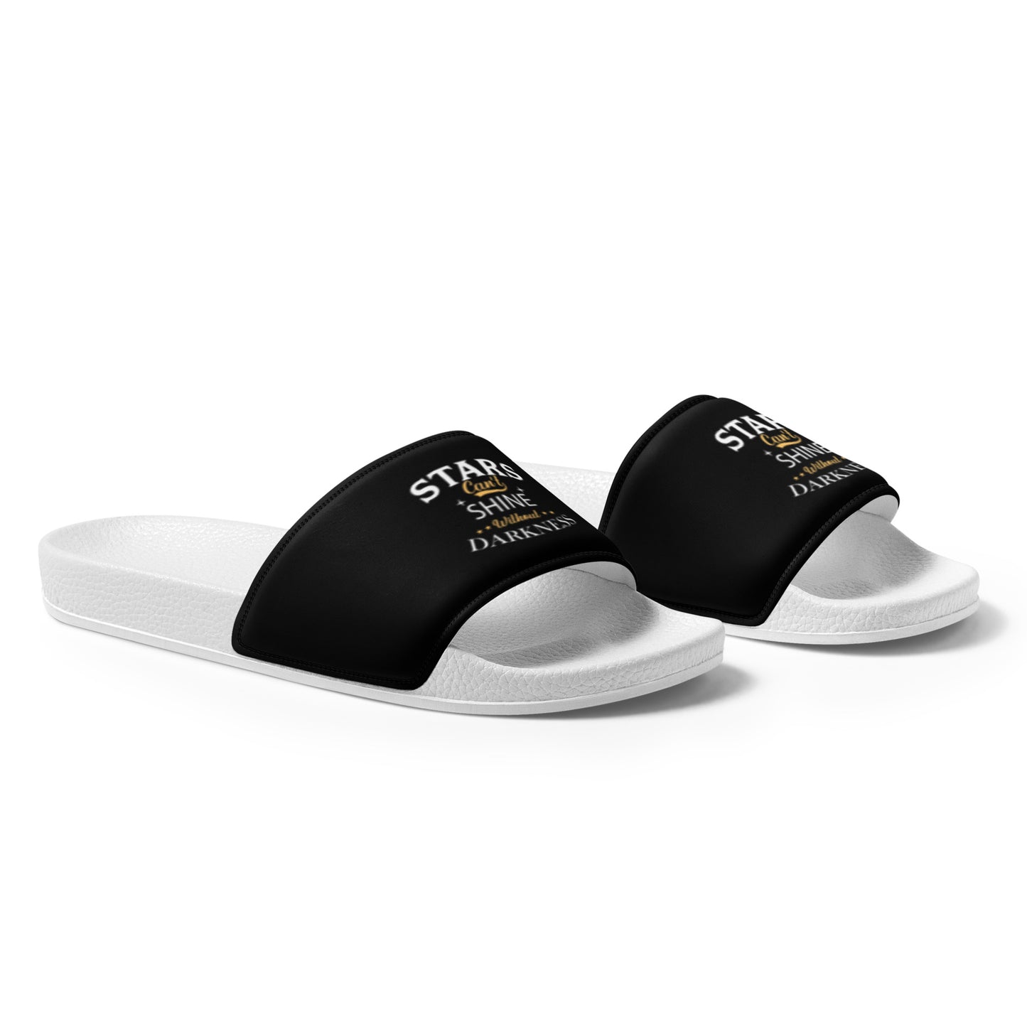 Stars Can't Shine Without Darkness Men's Slides