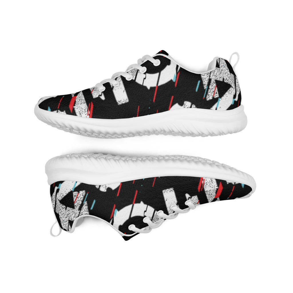 Graphic Print Athletic Sneakers