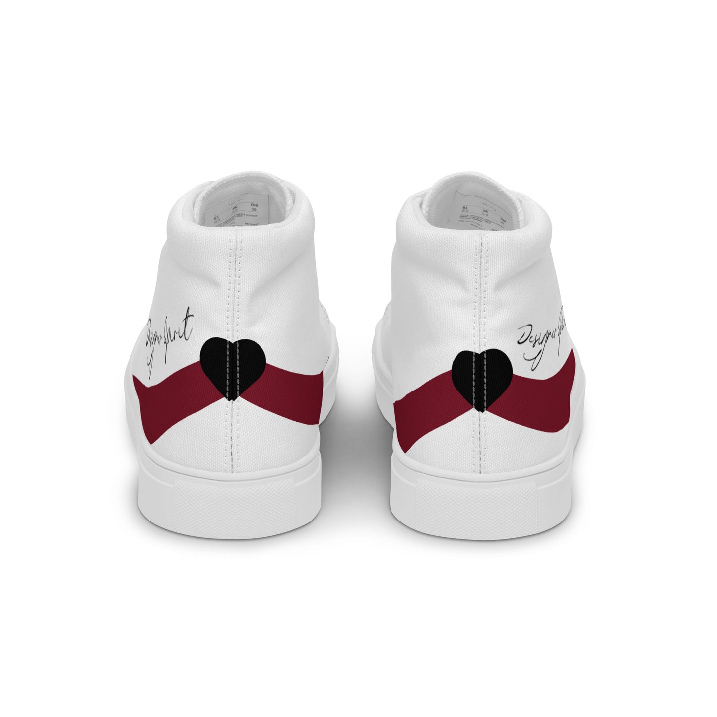 Love is Blind High Top Canvas Sneakers