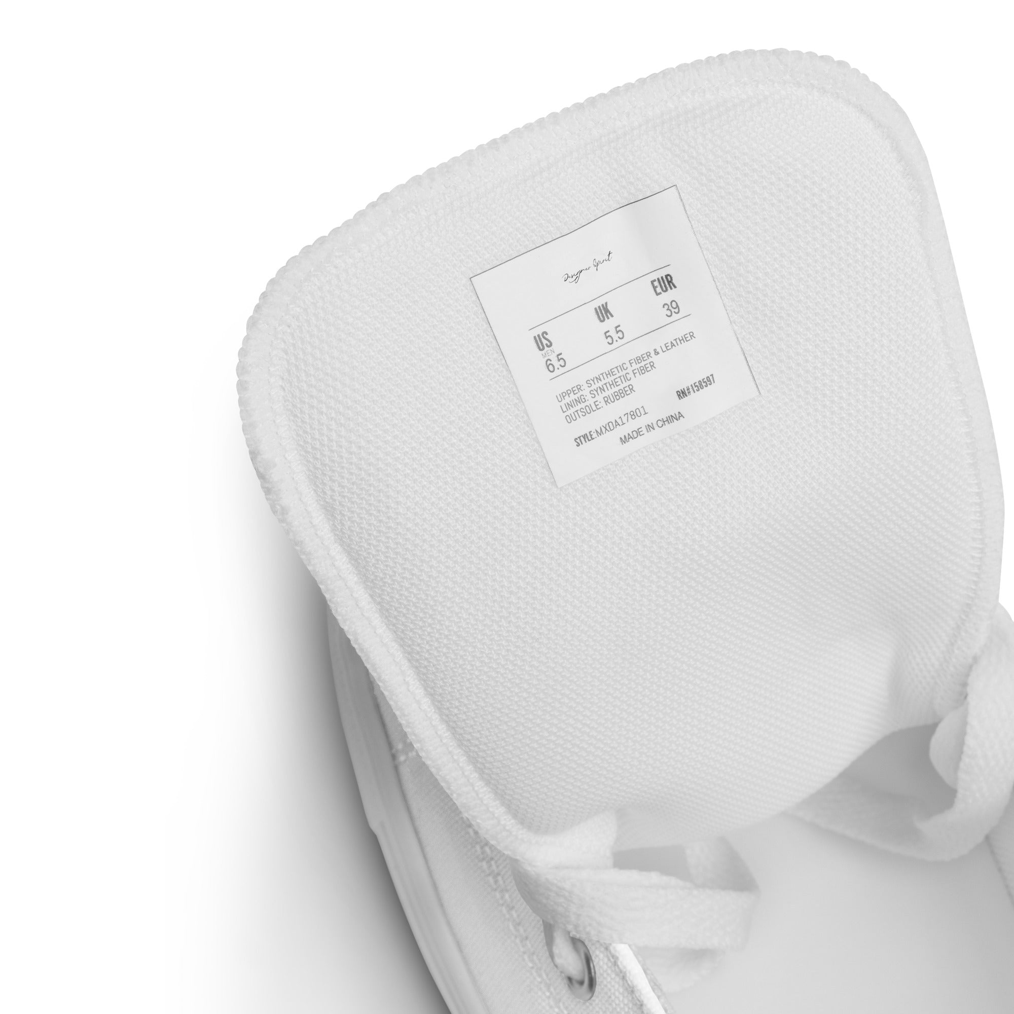 Love is Blind High Top Canvas Sneakers