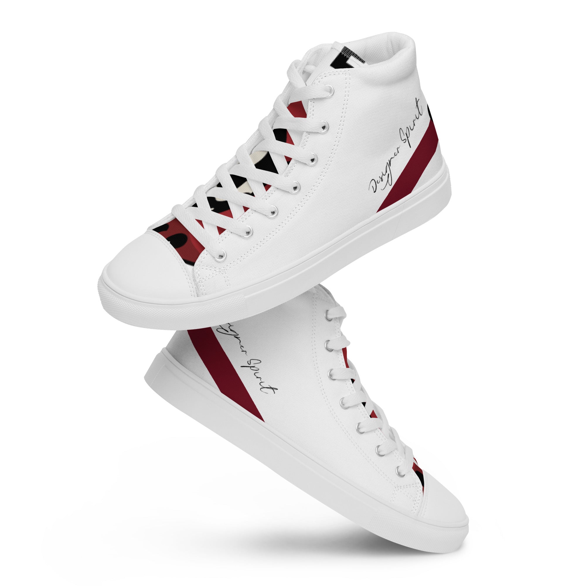 Love is Blind High Top Canvas Sneakers