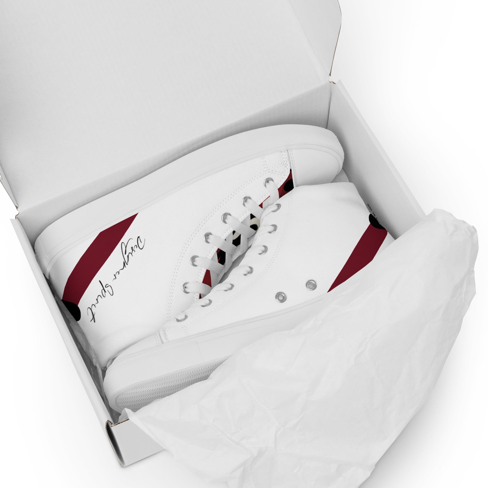 Love is Blind High Top Canvas Sneakers