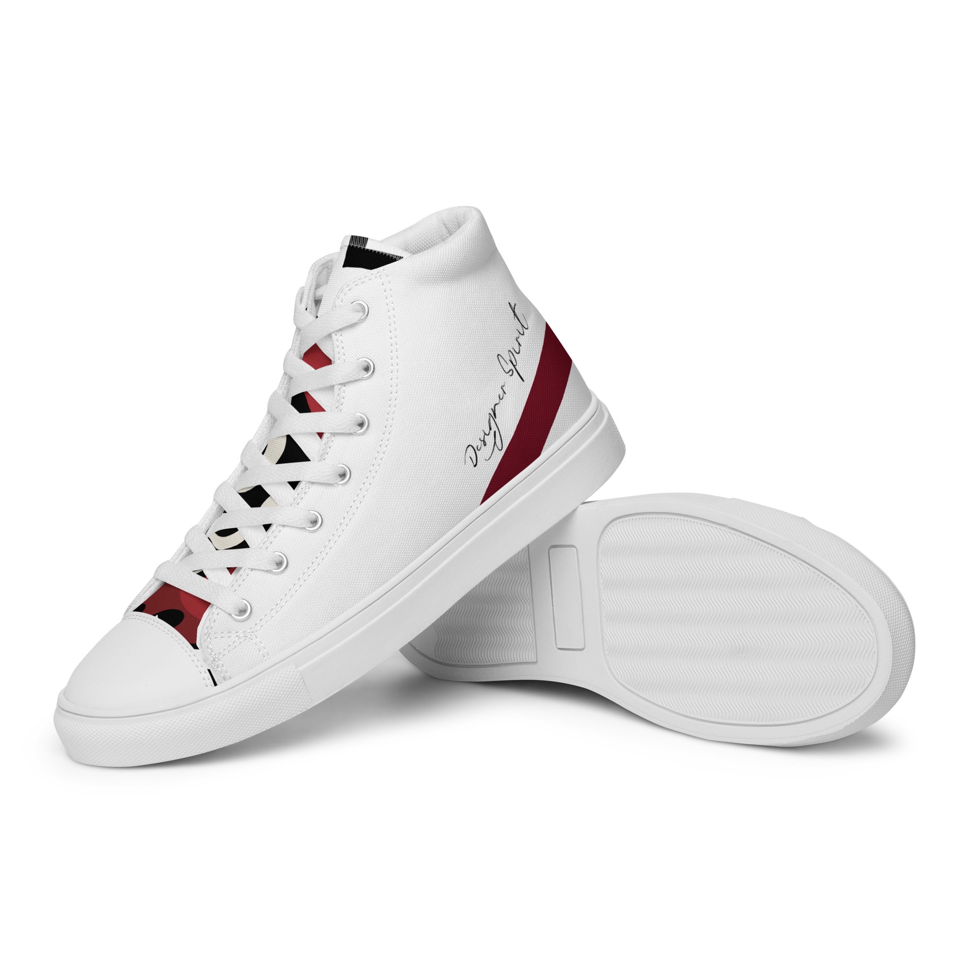 Love is Blind High Top Canvas Sneakers