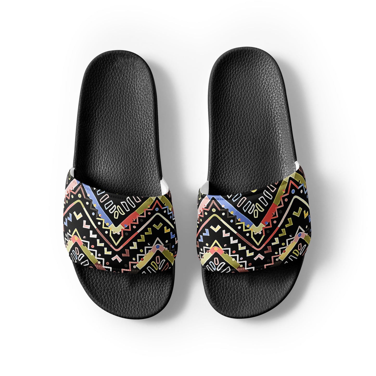 Zig Zag Print Women's Slides