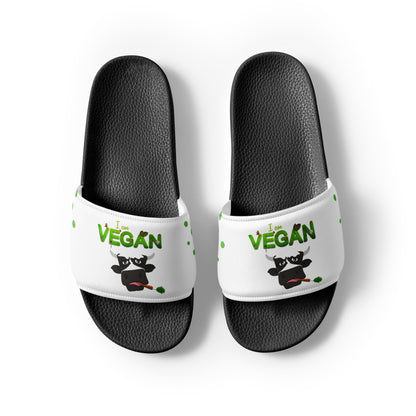 I Am Vegan Women's Slides