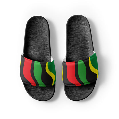 African Print Women's Slides