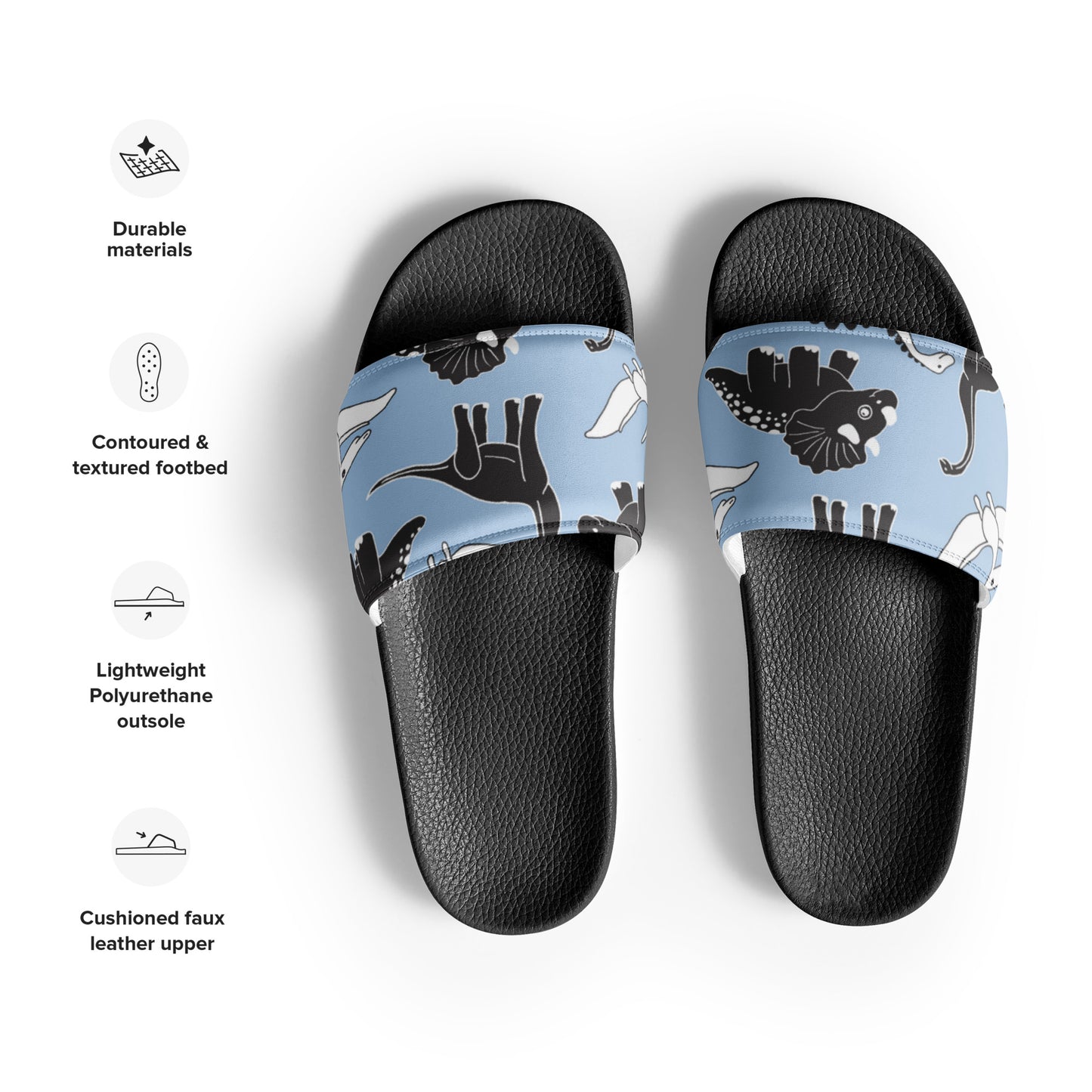 Dinosaurs Print Women's Slides