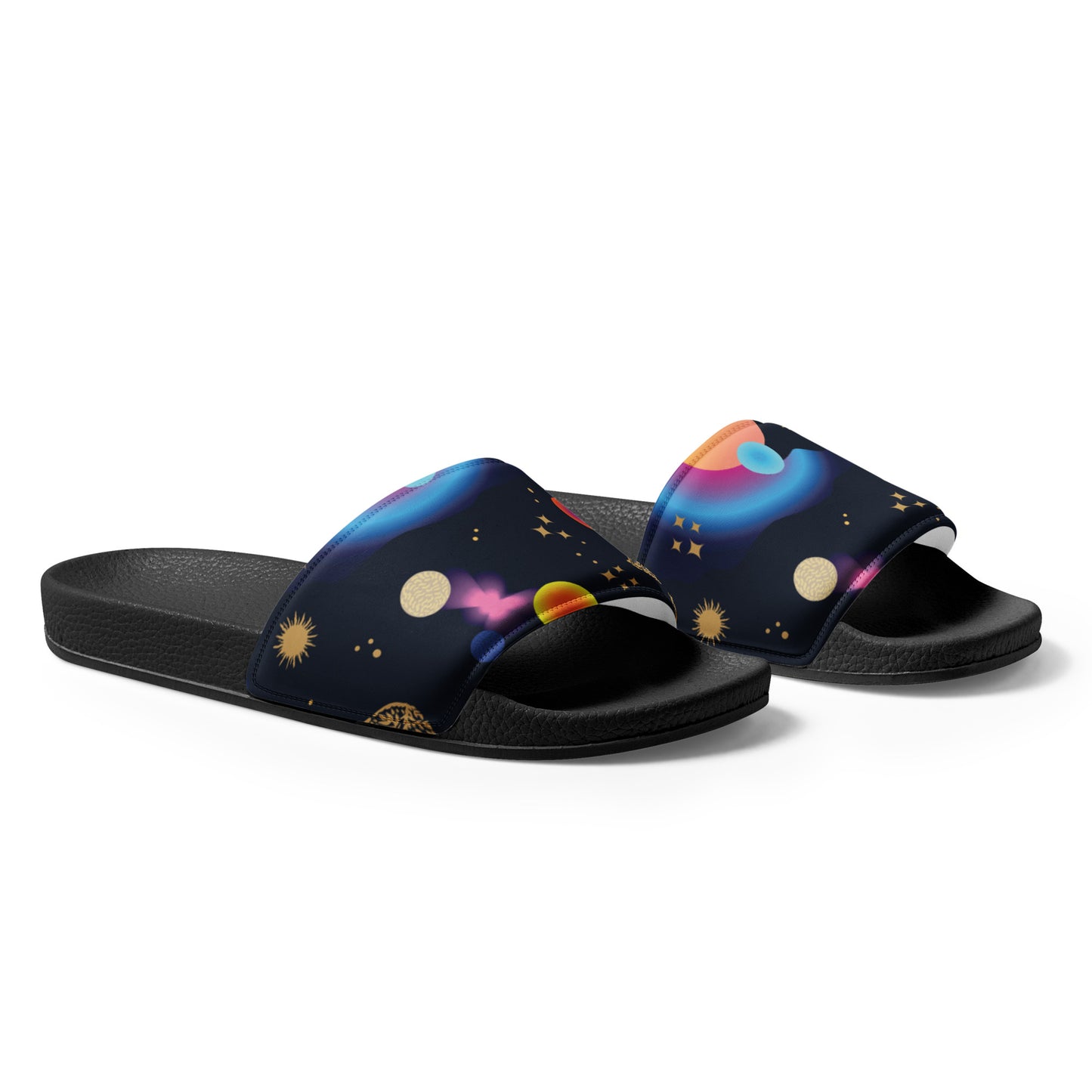 Night Sky Print Women's Slides